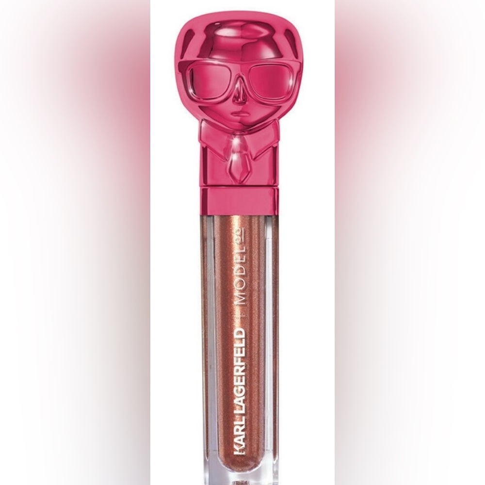 ISO Karl Lagerfeld light up lip gloss in the color Rumba.